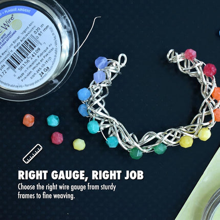 Creativ Company 61408 18-Piece ColourCraft 24, Silver