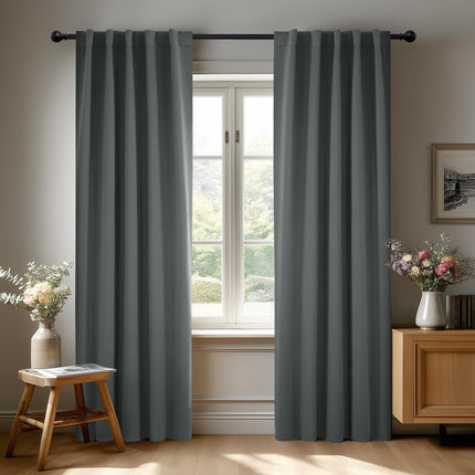 Deconovo Back Tab and Rod Pocket Drapes and Curtai