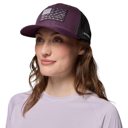 Columbia Sportswear PFG Mesh Ballcap, Dusty Purple, M