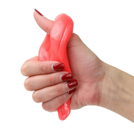 (0.5kg, Red: Soft) - CanDo Theraputty 10-2775 Sparkle Exercise Material 0.5kg. Red Soft