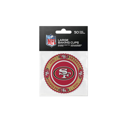 Sports Vault NFL San Francisco 49Ers Baking Cupslarge, Team Colors, One Size