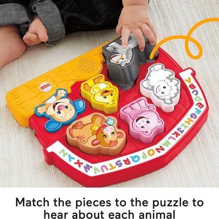 Fisher Price - Laugh & Learn Learning Puzzle-Farm Animals