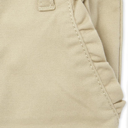 The Children's Place Baby Girls' and Toddler Skinny Chino Pants, Sandy 2-Pack, 4T