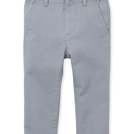 The Children's Place Pantalon chino skinny extensible pour bébés garçons et tout-petans, gris Fin, 18-24 mois