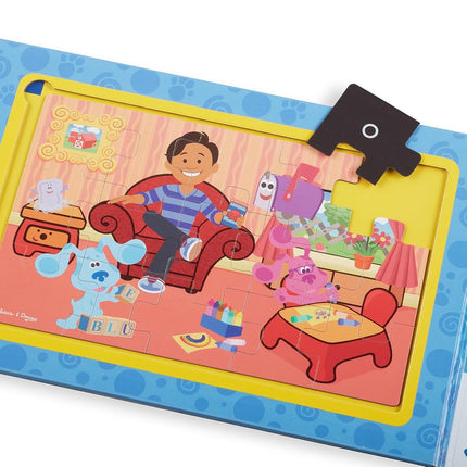 Melissa & Doug Blue's Clues & You! Take-Along Magnetic Jigsaw Puzzles, Multicolor, 33005