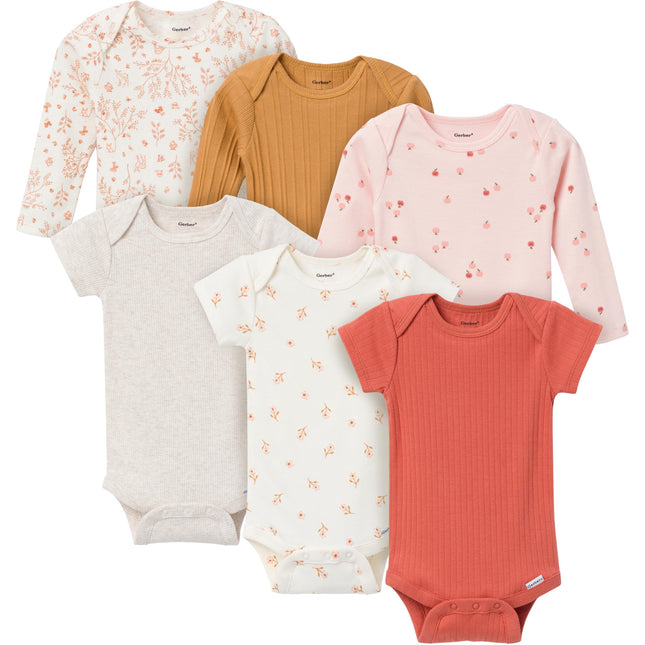 Gerber Unisex Baby Multi-pack Onesies Bodysuits (S