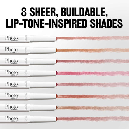 REVLON PhotoReady Blur Liner, Soft Matte Lip Makeup to Overline for Instant Natural, Fuller-Looking Lips, 008 Hazy, 0.05 oz