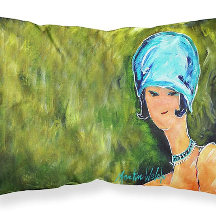 Caroline's Treasures MW1237PILLOWCASE Young Voncile Still in High School Fabric Standard Pillowcase, Standard, Multicolor