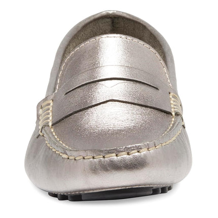 Eastland Women's Patricia Loafer, Silver, 9 UK