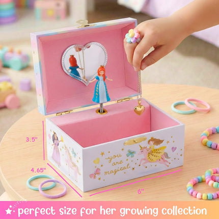 Giggle & Honey® Musical Princess Jewellery Box for Girls