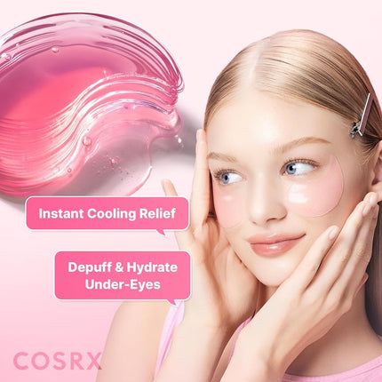 COSRX Pink Peptide Collagen Hydrogel Eye Patches 60pcs