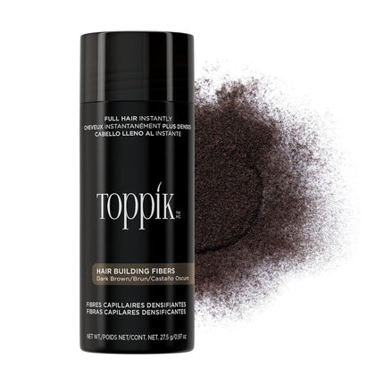 Toppik Hair Building Fibres Dark Brown, 27.5g - Th