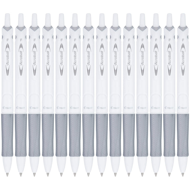 Pilot Acroball PureWhite Advanced Ink Refillable &