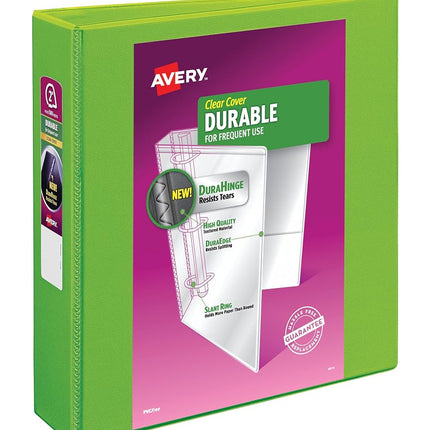 Avery Durable View 3 Ring Binder, 2 Inch Slant Rin