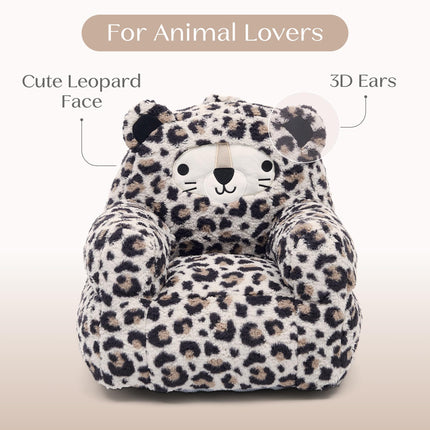 Delta Children Cozee Buddy Chair, Leopard