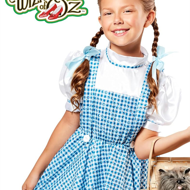 Rubies Official The Wizard of Oz Sequin Dorothy Costume Child Large, Age 8-10 Years Halloween