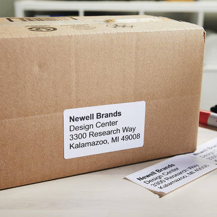 Étiquettes d'expédition grand format authentiques DYMO LW pour imprimantes d'étiquettes LabelWriter, impression d'adresses jusqu'à 6 lignes, 59 x 101 mm, 3 rouleaux de 300 (900 au total)
