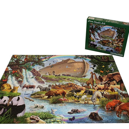 Vermont Christmas Company Noah's Ark Jigsaw Puzzle 1000 Piece