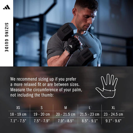 adidas Essential Training Gloves - Moisture-Absorbing Aeroready Technology Coupled with an Extremely Comfortable, Durable Faux Suede Palm