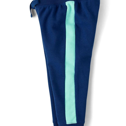 Ensemble 2 pièces sweat-shirt et pantalon de survêtement The Children's Place pour bébés garçons et tout-petens, Mellow Aqua, 9-12 mois