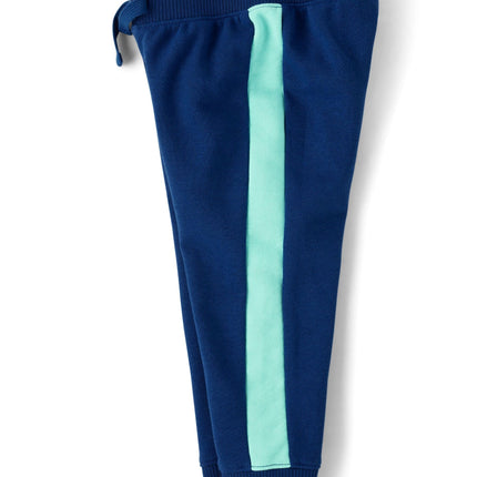 The Children's Place baby-boys And Toddler Sweatshirt and Sweatpant 2 Piece Outift Set, Mellow Aqua, 3T
