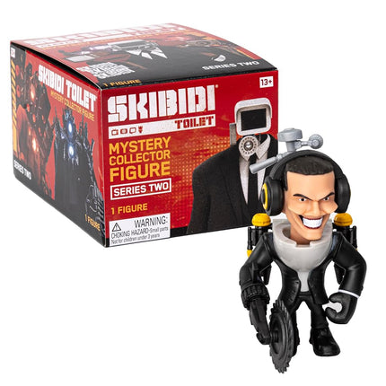 SKIBIDI TOILET Mystery Figure Collector Series 2, Collectible Figures, YouTube Animation Sensation, Officially Licensed Toilet Merch