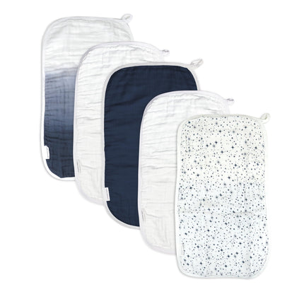HonestBaby Organic Cotton Multi-Layer Burp Cloths 