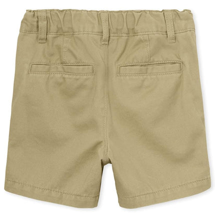 The Children's Place baby boys And Toddler Chino Shorts, Flax 2 Pack, 2T US