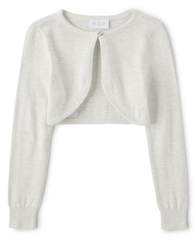 The Children's Place Girls' Long Sleeve Shrug, Lig