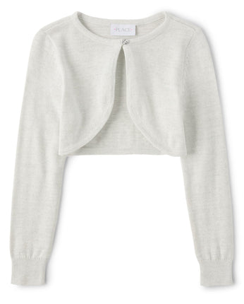 The Children's Place Girls' Long Sleeve Shrug Card
