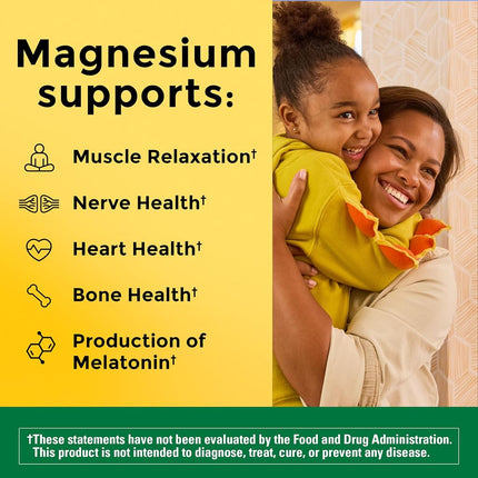 Nature Made High Absorption Magnesium Complex Drink Mix Powder, Magnesium Citrate, Glycinate & Malate 3-in-1 Blend, Pink Lemonade Flavor, 96 g, 30 Day Supply