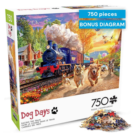 Buffalo Games - Angelo Bonito - Racing The Train -