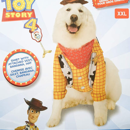Rubies Disney Toy Story Pet Costume, Woody, XX-Large