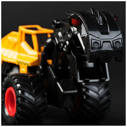 Monster Jam, Official Dugg Dirt Squad Excavator Monster Truck with Moving Parts, 1:64 Scale Die-Cast Vehicle