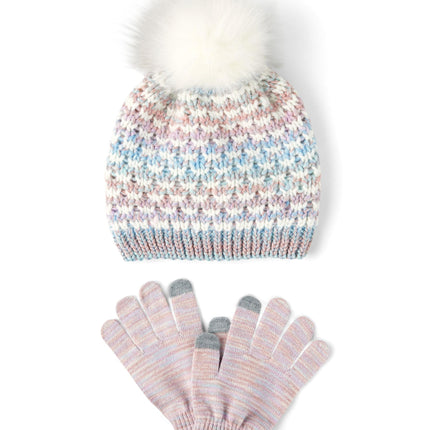 The Children's Place girls Winter Hat and Mittens 