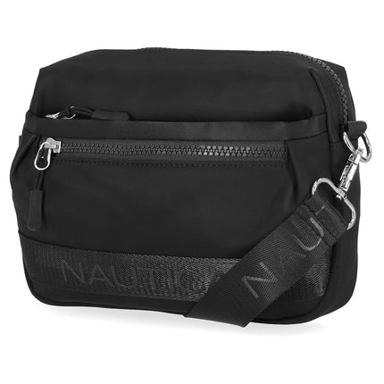 Nautica Women's Nylon Bean Crossbody Bag with Adju