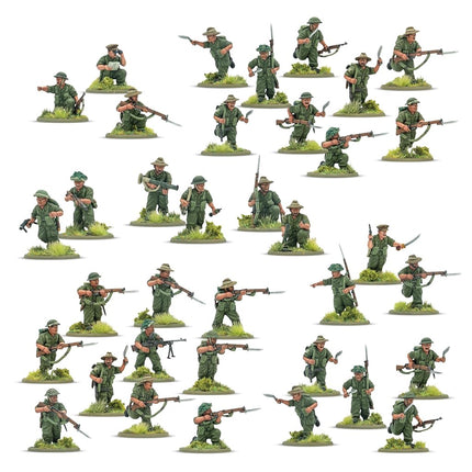 Warlord Games Gurkha Infantry Platoon - 28mm Plastic Miniatures Bolt Action