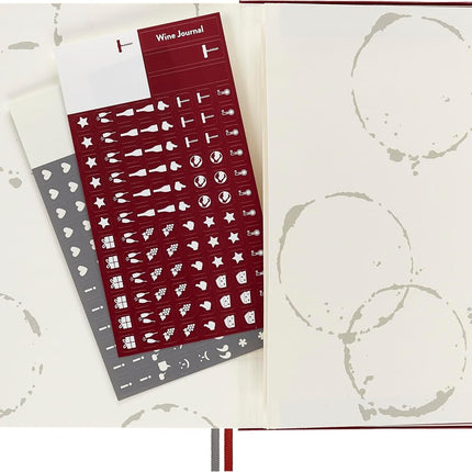 Moleskine - Wine Journal, Theme Notebook - Hardcover Notebook to Collect and Organise Your Wine - Large Size 13 x 21 cm - 400 Pages
