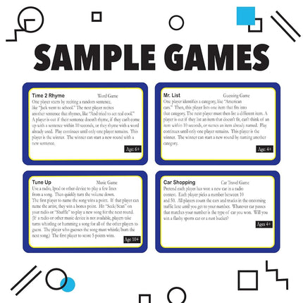 Games on the Go!: 50 Games You Can Play Anywhere [With Clip]