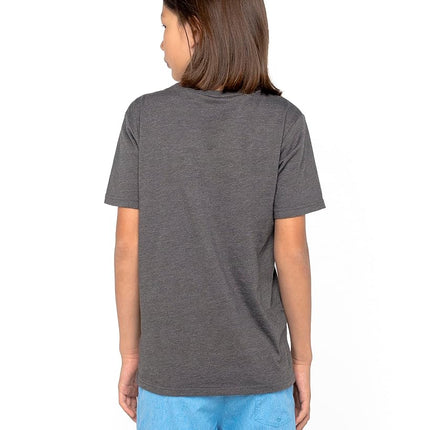 T-shirt Hurley garçon One and Only Graphic, gris anthracite chiné/multi, grande taille