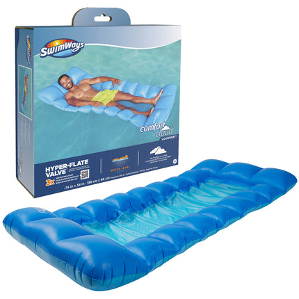 Swimways Comfort Cloud Pool Lounger with Fast Infl