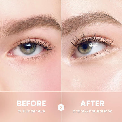 COLORGRAM Under Eye Highlighter Stick - 05 Berry | Silky-Smooth Long-Lasting Highlighter & Contouring Stick for Smudge-Proof, Shining Daily Makeup | K-Beauty Face Highlighters & Luminizers