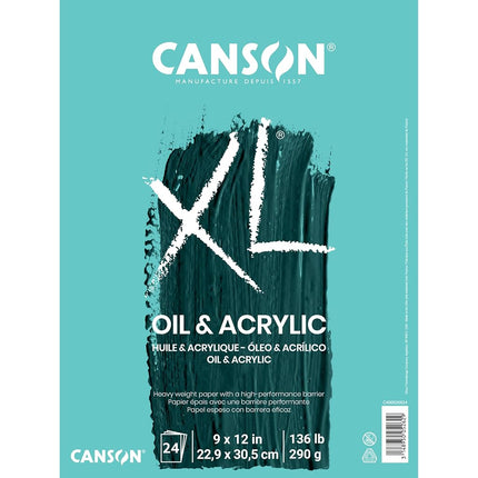 Canson XL Series Oil and Acrylic Paper, Foldover P