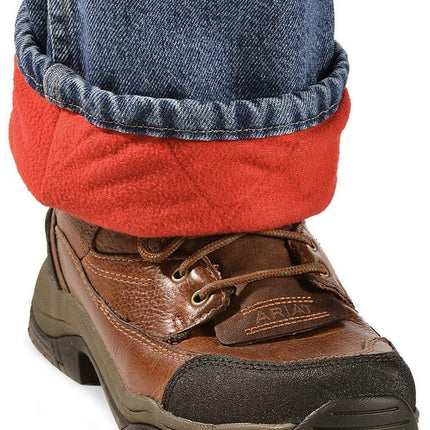 Wrangler Rugged Wear Men's Woodland Thermal Jean ,Stonewashed Denim,32x36