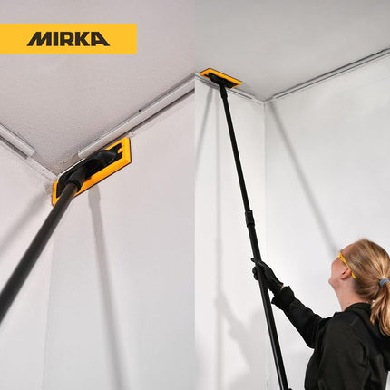 Mirka sanding pad 80x230mm hook and loop fastener/for DecoSander pole sander/for smooth wall & ceiling finish, drywall, detail work / 8393901221