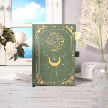 TIEFOSSI Line Journal Notebook for Women Men, 316 Pages,20.7 x 14.7cm