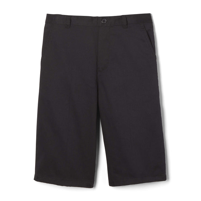 French Toast Boys' Husky Pull-on Twill Shorts Scho