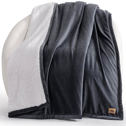 UGG 23854 Bliss Sherpa Fully Reversible Throw Blan