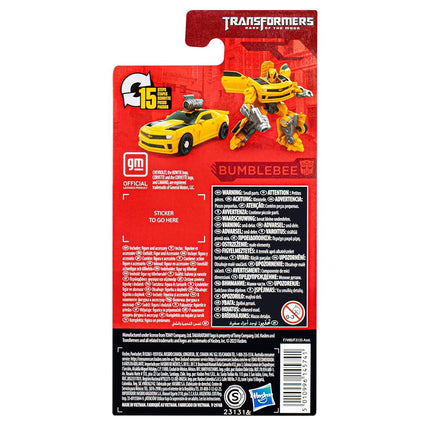 Transformers Studio Series Core Class Bumblebee Transformers: Dark Side of The Moon Action Figure 8.5 cm
