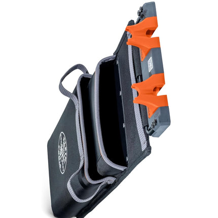 Klein Tools BC534S Nose Bag, Tool Holder for 18-Inch and 24-Inch Bolt Cutters, Impact-Resistant 1680D Material, BWC S-Hook Compatible, Utility Bucket Accessory